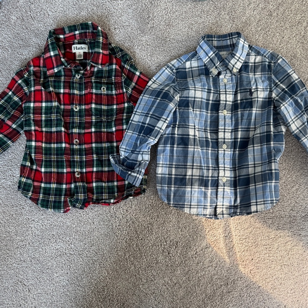 Button down 2T and 24 month